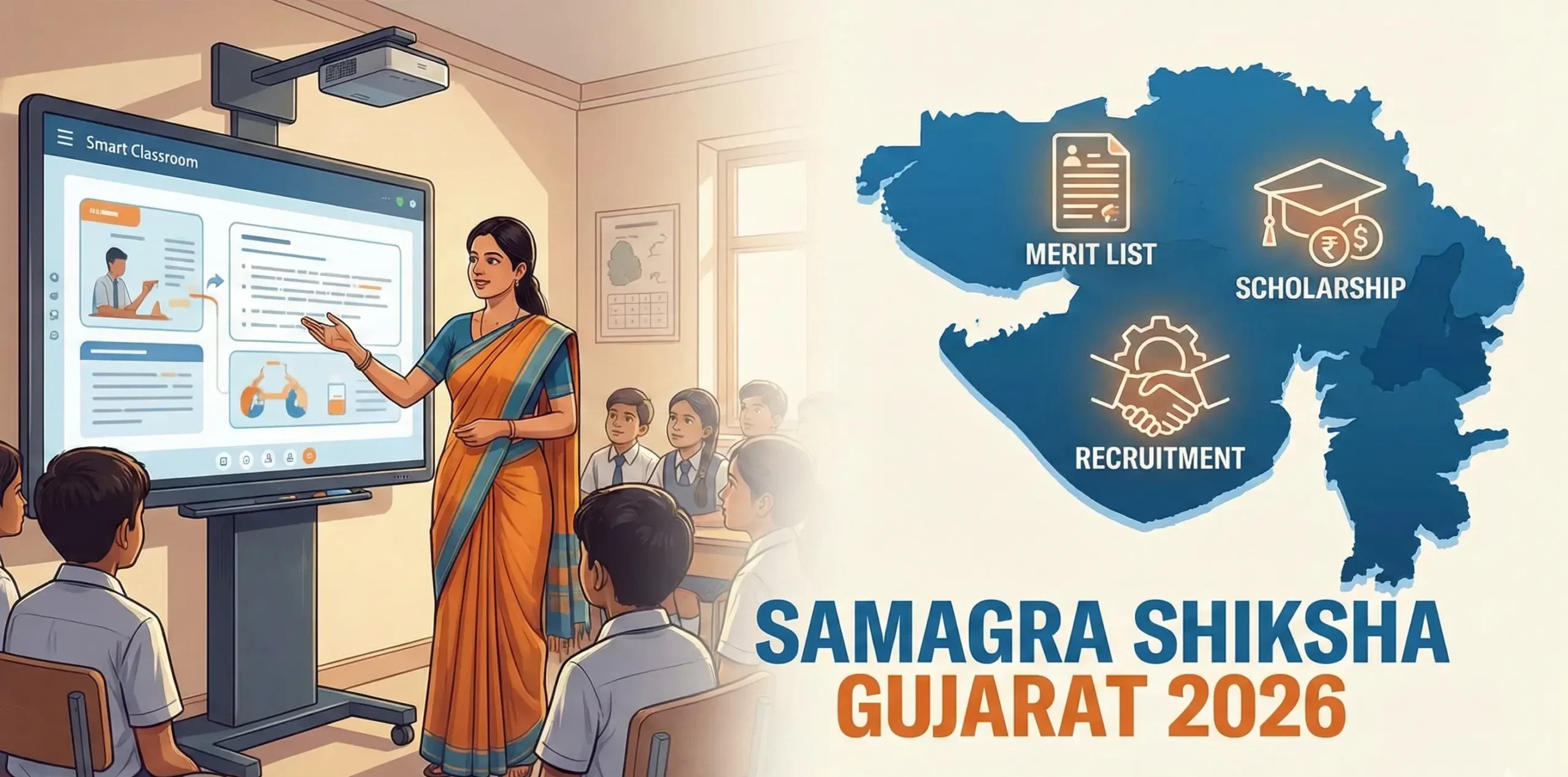 Sarva Shiksha Abhiyan Gujarat 2026: નવી ભરતી, મેરીટ લિસ્ટ અને જ્ઞાન સહાયક યોજનાની સંપૂર્ણ માહિતી