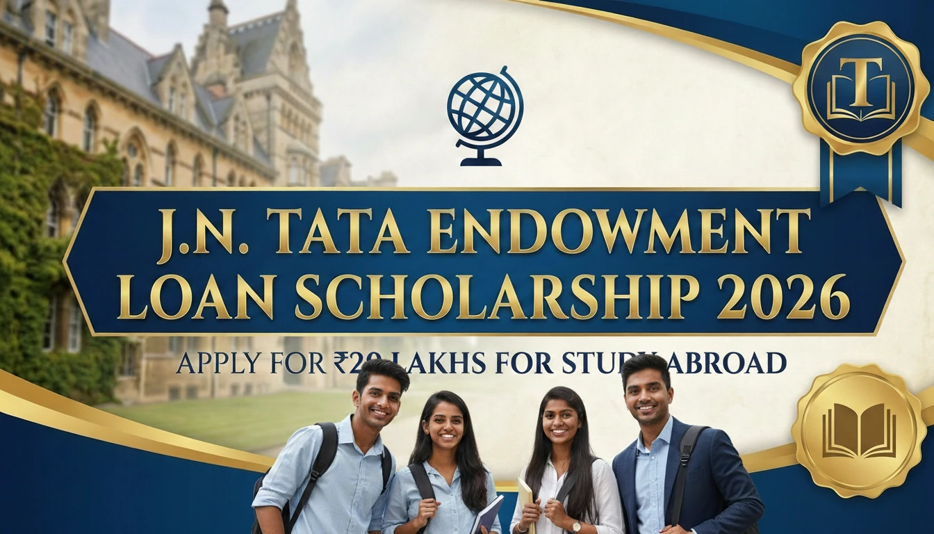 Tata Trusts Loan Scholarship 2026: Apply for ₹20 Lakhs (Study Abroad)