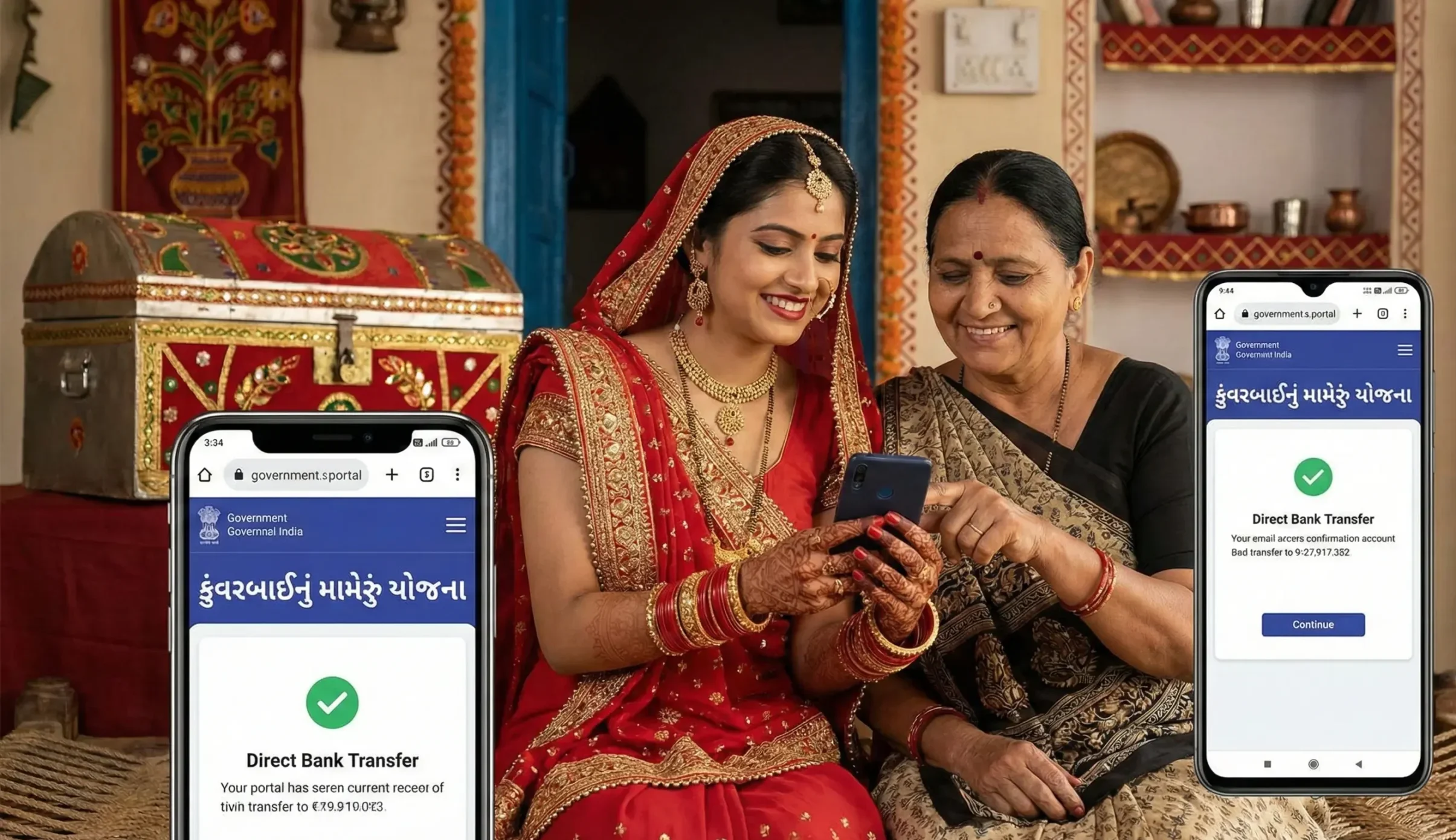 કુંવરબાઈનું મામેરું યોજના 2026: દીકરીના લગ્ન પ્રસંગે મેળવો ₹12,000 ની સહાય (ઓનલાઇન અરજી)